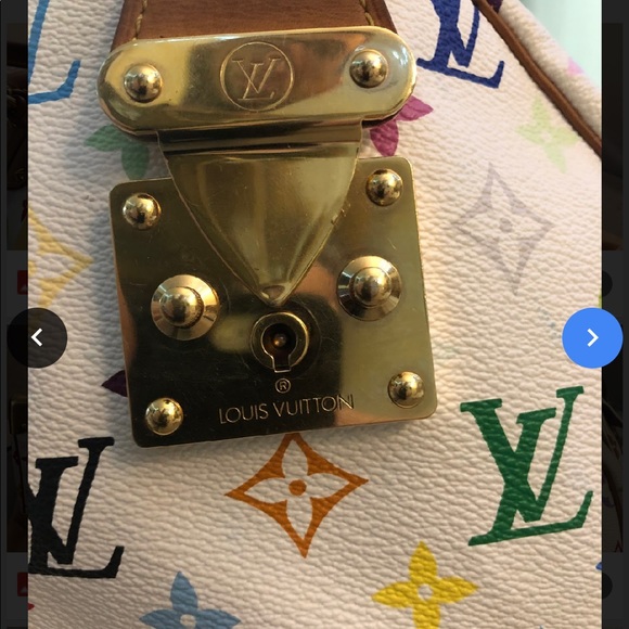 Rare Louis Vuitton multicolour speedy 30 - Picture 6 of 14